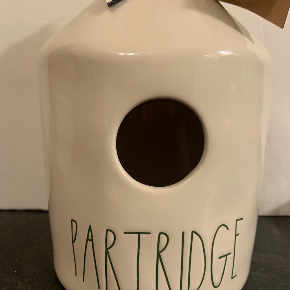 New! Rae Dunn Partridge Bird House